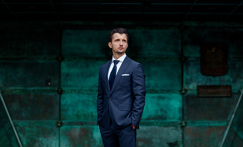 Michał Paprocki, legal advisor in Chmaj & Associates law firm - Business Portrait Photography Warsaw