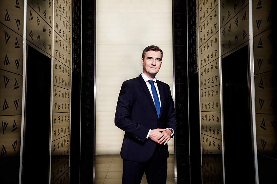 Entrepreneur portrait. Professional corporate photography in Warsaw.